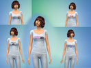Sims 4 — Southern Belle Tops Pack1 by DanaMcNelly225 — Cute and country tops for the southern belles in your life