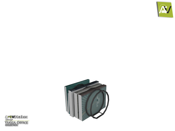 Sims 4 — Yucca Book Holder Circle Rack by ArtVitalex — - Yucca Book Holder Circle Rack - ArtVitalex@TSR, Aug 2020