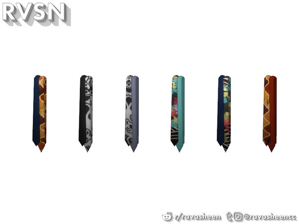 Sims 4 — Clothes Minded - Ties by RAVASHEEN — When your accessories cost as much as a small army it would be a crime NOT