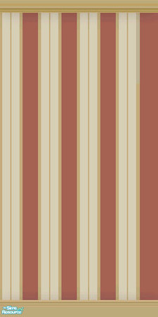 Sims 2 — Ten Floors, Five Walls, - Wall Two by TSR Archive — Striped wallpaper that goes well with the