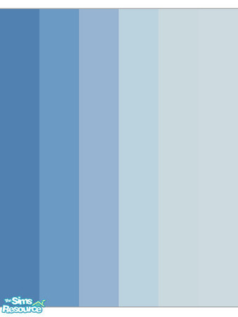 Sims 2 — Portuguese Blue Wall Collection by stitchy — Six piece collection featuring fresh coloured walls in various