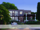 Sims 4 — Adela - NoCC by LilaBlau — Adela - modern Familyhome with a lot of green up to 3 or 4 Sims. Particularities: - 2