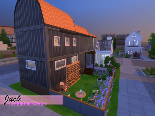 Sims 4 — Jack Container Home by Lyca02 — Living in a container is not bad at all.. Hope you like it.. This House