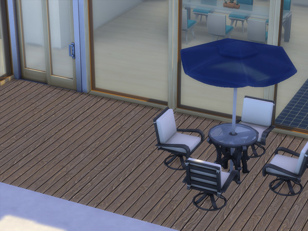 Sims 4 — Deck Collection Medium Tones by msaprilrenee — A set of 6 medium tone decks. By Msaprilrenee