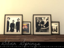 Sims 4 — Bee Gee's Stacked Frames by Silver_Springs — Stacked frames celebrating the band, The Bee Gee's.