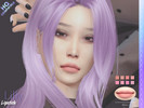 Sims 4 — [KCHU] af Lipstick Lilly HQ by Kiminachu — - Available in 8 different colors - HQ compatible - Custom thumbnail