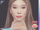 Sims 4 — [KCHU] af Lipgloss Sky HQ by Kiminachu — - Available in 8 different colors - HQ compatible - Custom thumbnail
