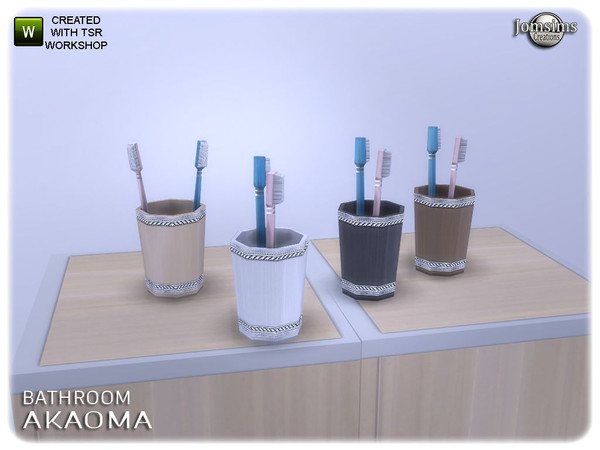 Sims 4 — Akaoma bathroom deco clutter1 by jomsims — Akaoma bathroom deco clutter1