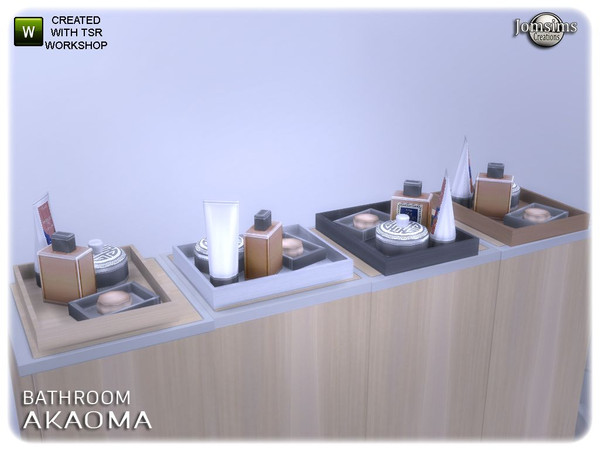 Sims 4 — Akaoma bathroom deco clutter2 by jomsims — Akaoma bathroom deco clutter2