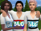Sims 4 — BornLosersGaming Shirt by lyricaltragedy — A shirt for the youtuber/twitch streamer fam BornLosersGaming, with