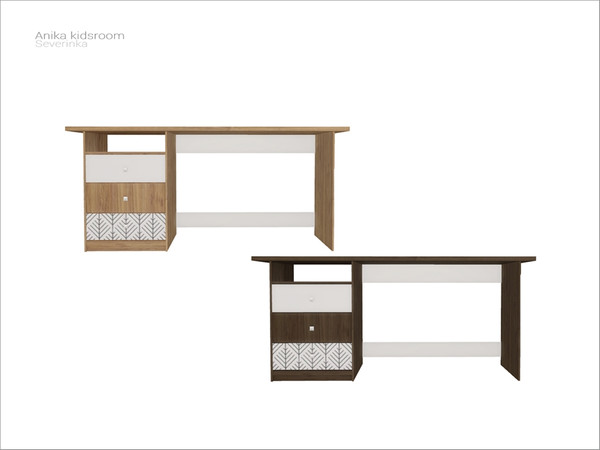Sims 4 — [Anika kidsroom] - desk by Severinka_ — Desk From the set 'Anika kidsroom' Build / Buy category: Surfaces /