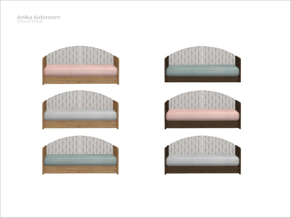 Sims 4 — [Anika kidsroom] - sofa by Severinka_ — Sofa 2-seater From the set 'Anika kidsroom' Build / Buy category:
