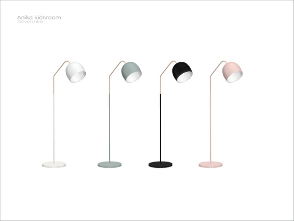 Sims 4 — [Anika kidsroom] - floor lamp by Severinka_ — Floor lamp From the set 'Anika kidsroom' Build / Buy category:
