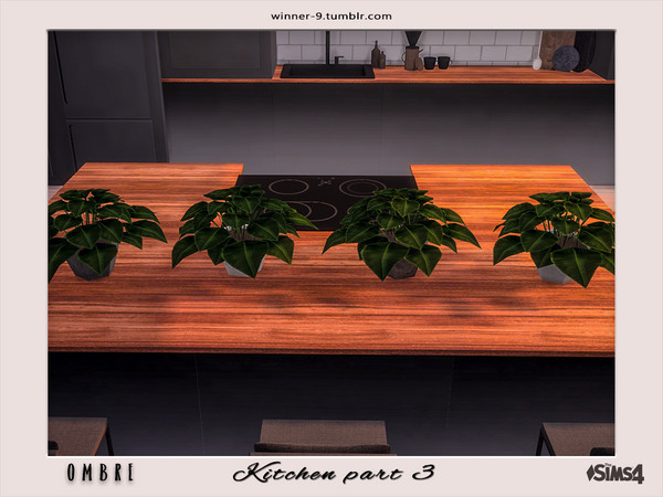 Sims 4 — Ombre Plant by Winner9 — Plant from my kitchen Ombre, you can find it easy in your game by typing Winner9 or