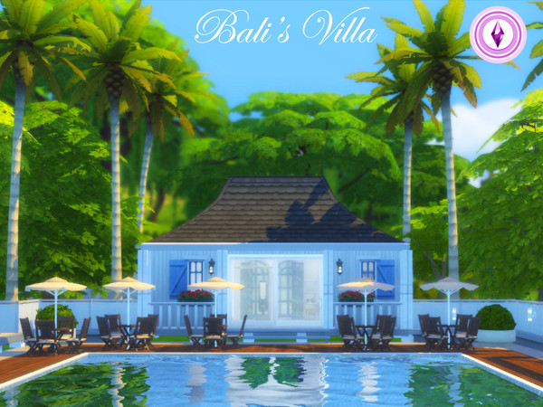 Sims 4 — Bali's Villa by meduseyt — This is inspired by Villa Lullito in Bali! If your sims want to get away for a little