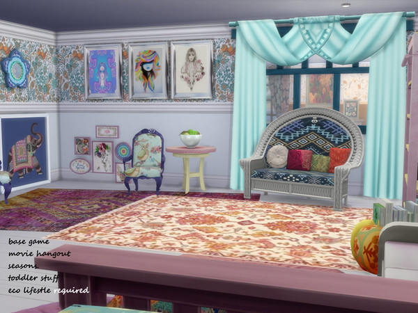 Sims 4 — Indian Summer Boho MishMash See notes for required packs by seimar8 — This set comprises of 20 pieces of