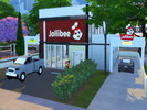 Sims 4 — Jollibee Fast Food Stickers by simlyph — These are just simple Jollibee CC Stickers.