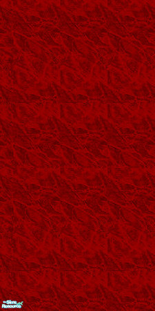 Sims 2 — TL - MM Bathrm Orig BlkRed Wall Tile by TabbyLou — Marbleized Romantic Wall Tile Designed to go with the Recolor