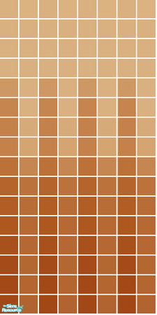 Sims 2 — Margin Tile Set - Red Wall by s00z — 