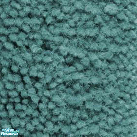 Sims 2 — Plush Teal Carpet by twoftmama — A plush Teal Carpet for your Livingroom, Diningroom, Bedroom or Study. Carpet