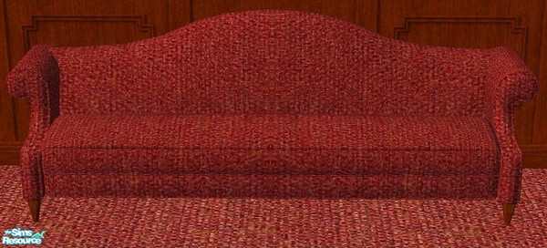 Sims 2 — Cranberry Living Set - Sofa by RhondaBlonda — 