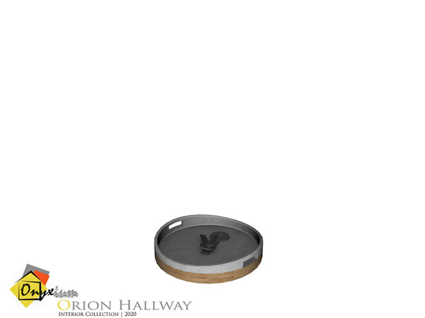 Sims 4 — Orion Key Tray by Onyxium — Onyxium@TSR Design Workshop Hallway Collection | Belong To The 2020 Year