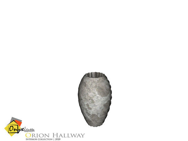 Sims 4 — Orion Twisted Vase by Onyxium — Onyxium@TSR Design Workshop Hallway Collection | Belong To The 2020 Year