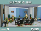 Sims 4 — Solid Colors Vol. 1: Blue by Goonsbi — Hello! Welcome to Solid Colors Vol. 1: Blue ! Enjoy! I had fun creating