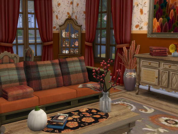 Sims 4 — Waiting For Autumn Base Game & Eco Lifestyle required by seimar8 — Autumn is a beautiful time of the year, a
