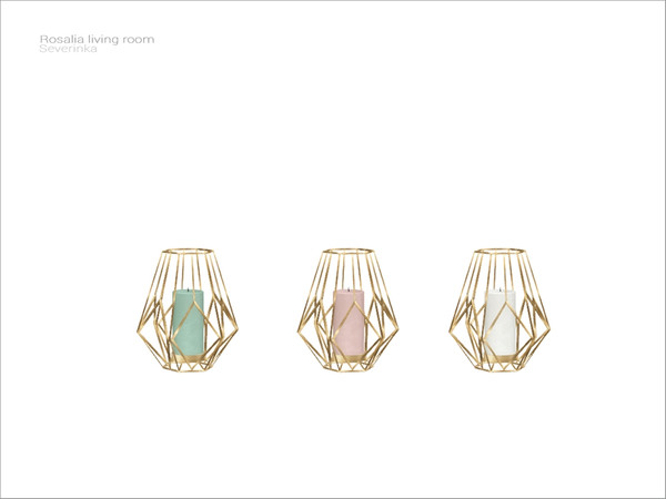 Sims 4 — [Rosalia livingroom] - candle 02 by Severinka_ — Candle 02 From the set 'Rosalia livingroom' Build / Buy