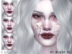 Sims 4 — HT Blush N1 by Seleng — Blush for female and male Toddler to Elder 5 colours Custom Thumbnail Picture was taken