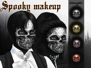 Sims 4 — Spooky Halloween Makeup by Belosnezhka2 — 638KB valid for men and women not valid for children and toddlers no