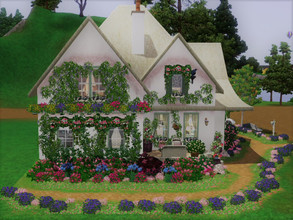 Sims 3 — Cottage of a Thousand Flowers by sgK452 — For this house I did not pay attention to the price, sorry, it is a