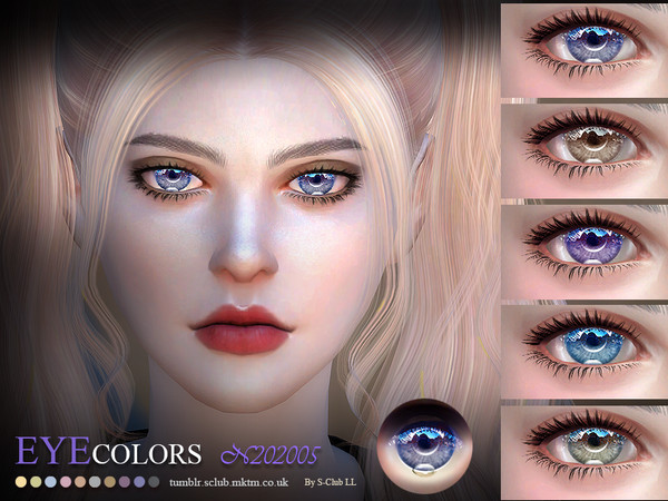 Sims 4 — S-Club LL ts4 Eyecolors 202005 by S-Club — Eyecolors, 16 swatches, hope you like, thank you.