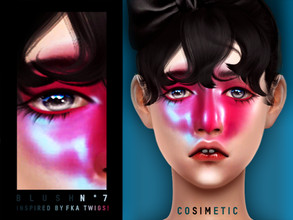 Sims 4 — COSIMETIC Blush N7 for Halloween. Inspired by FKA TWIGS by cosimetic —