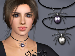 Sims 3 — NataliS TS3 Haloween spider choker by Natalis — Haloween spider choker. FT-FA-FE