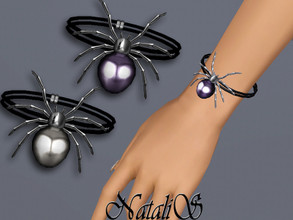 Sims 3 — NataliS TS3 Haloween spider bracelet by Natalis — Haloween spider bracelet. FT-FA-FE