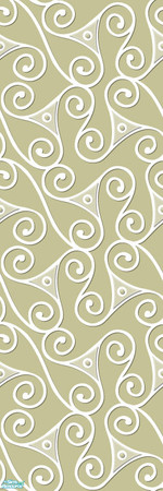 Sims 2 — Studio K Triangle Swirl - Khaki by StudioKhagerks — 