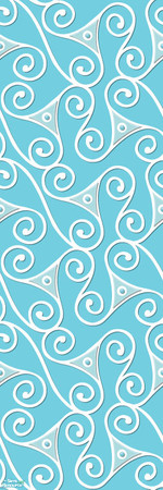 Sims 2 — Studio K Triangle Swirl - Aqua Blue by StudioKhagerks — 