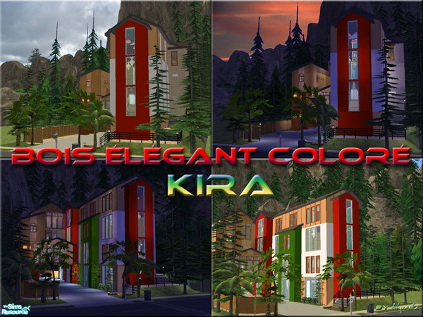 Sims 2 —  by Alyosha — The third in my latest series, and in my opinion, has the best looking interiors so far! All 3