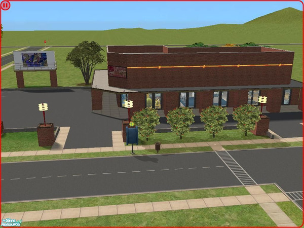 Sims 2 — Community Shopping Express by daman19942 — With a mix of shops and ideas, the Community Shopping Express has