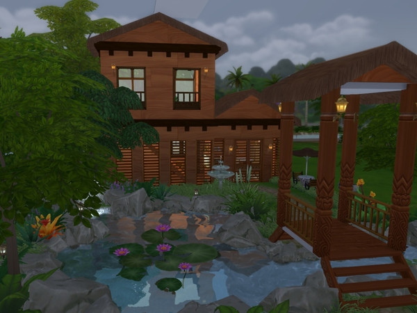 Sims 4 — Tiny Home NoCC by KuriimuKN — I have not used any CC.