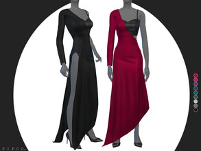 Sims 4 — Diana Gown. by Pipco — a trendy gown. 