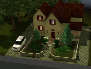 Sims 3 — Empty Cottage Aurora skies by sgK452 — Little garden, a house for a family of at least 4 people, it's up to you