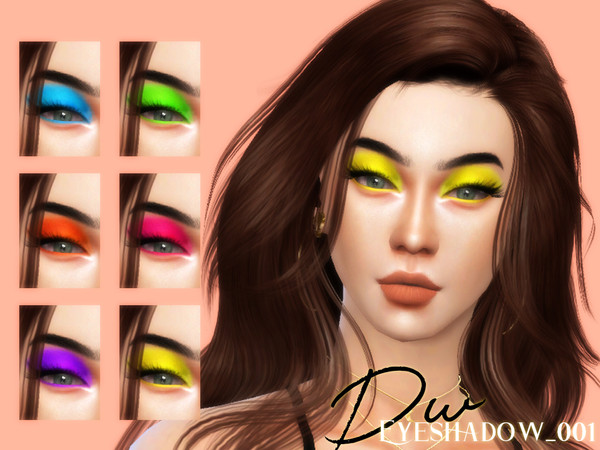 Sims 4 — [DW] Eyeshadow01 by dndywhyd2 — - Standalone - Custom Thumbnail - 6 Color Options - HQ Texture Enjoy:-)
