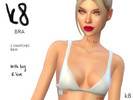 Sims 4 — k8 bra by k8truman — k8 bra with tag 2 swatches - b&w (keeping it simple) teen to elder base game compatible