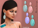 Sims 4 — [Bijou] Marina Earrings by Bijou_cc — * 16 swatches * Disallowed for random * Teen to Elder * Female * Custom