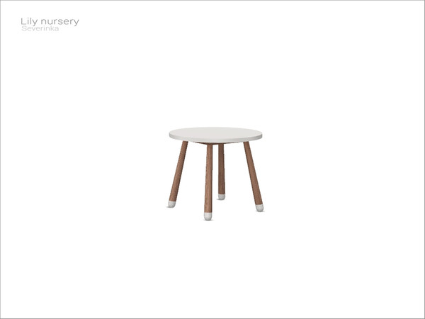Sims 4 — [Lily nursery] - activity table by Severinka_ — Activity table (table for games of 'lama' and 'sabac') From the