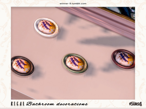 Sims 4 — Regal Soap by Winner9 — Soap from my Regal bathroom, you can find it easy in your game by typing Winner9 or