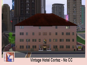 Sims 3 — ws Vintage Hotel by watersim44 — Inspired from a Movie. family. AHS Hotel Gomez, scary, twenties, vintage,